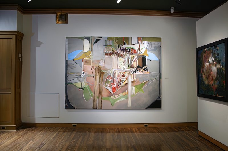 20090320 Alex Fischer Facing The Screen University of Toronto Art Centre Lounge 01 The Seers Man The Boat documentation